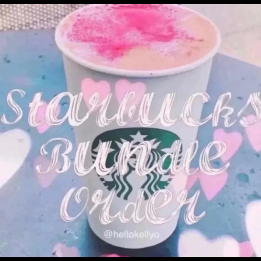 ❤️RESERVED❤️ starbucks bundle order